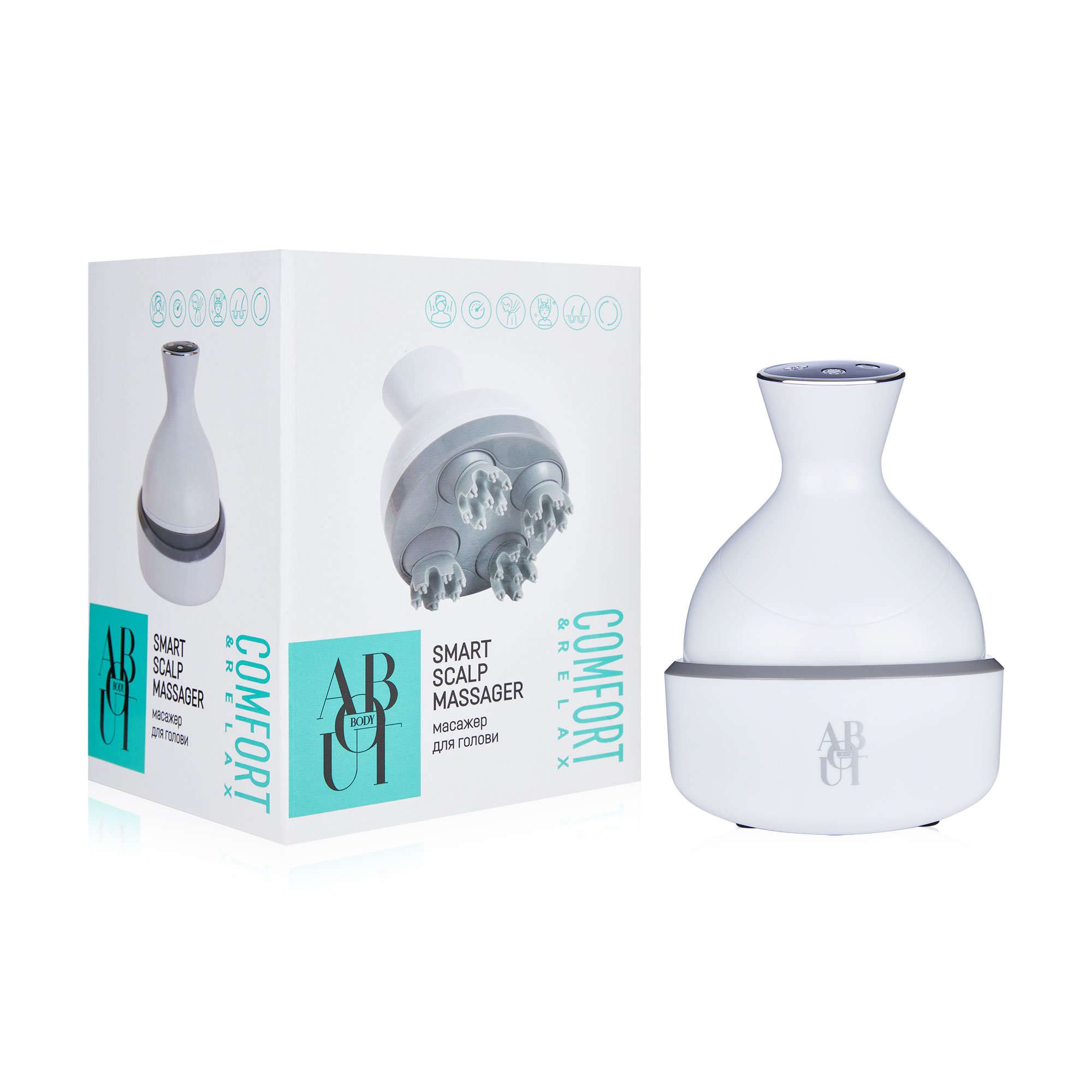 Масажер для голови ABOUT body Smart Scalp Massager<br><br>