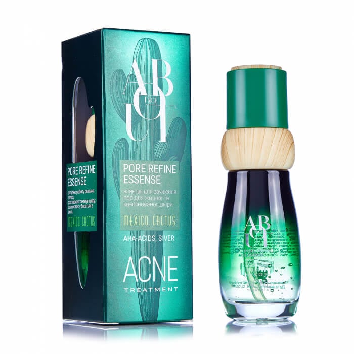 Зволожувальна есенція для обличчя ABOUT face Acne Treatment з екстрактом мексиканського кактусу, 40 мл