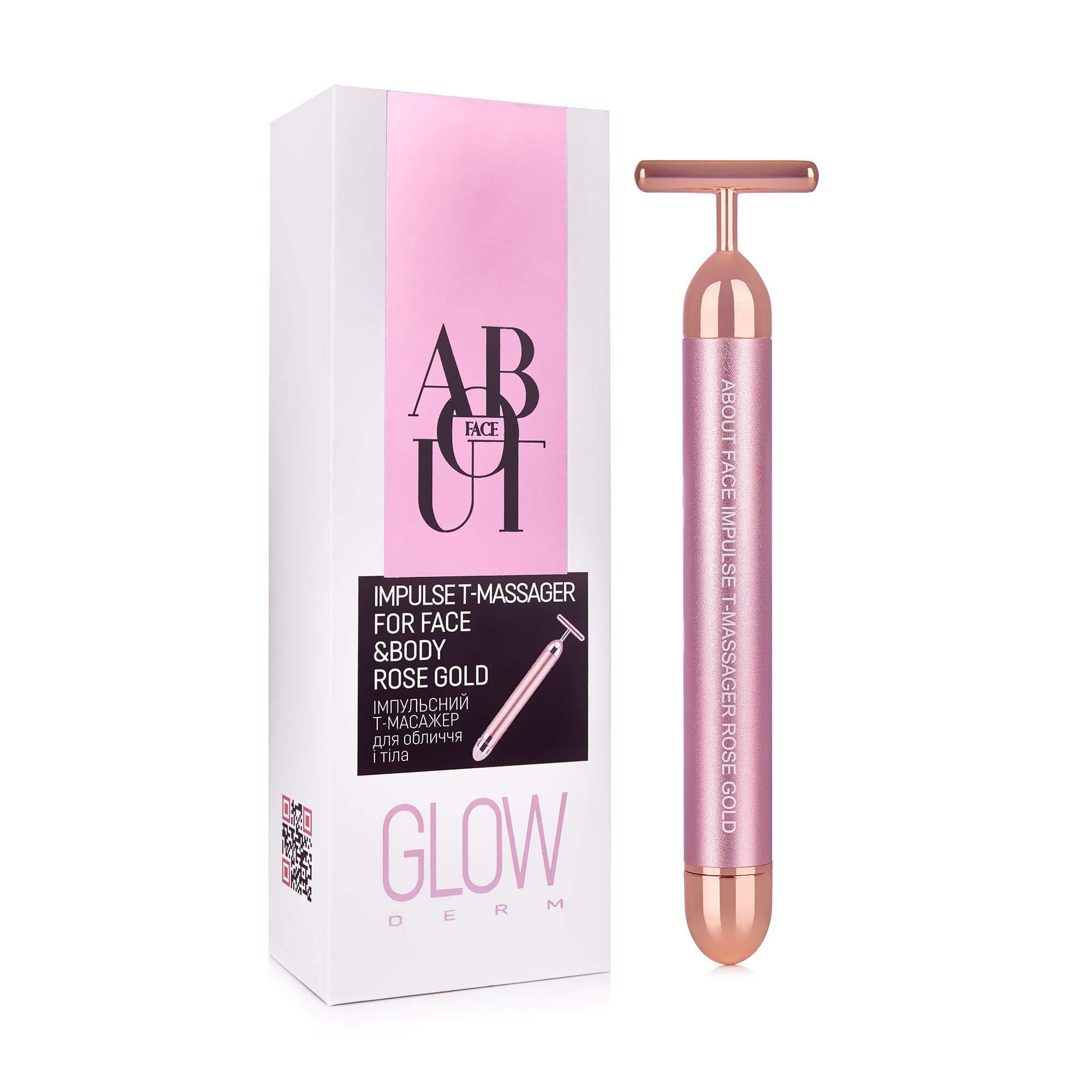 Імпульсний T-масажер для обличчя та тіла ABOUT face Impulse<br><br>