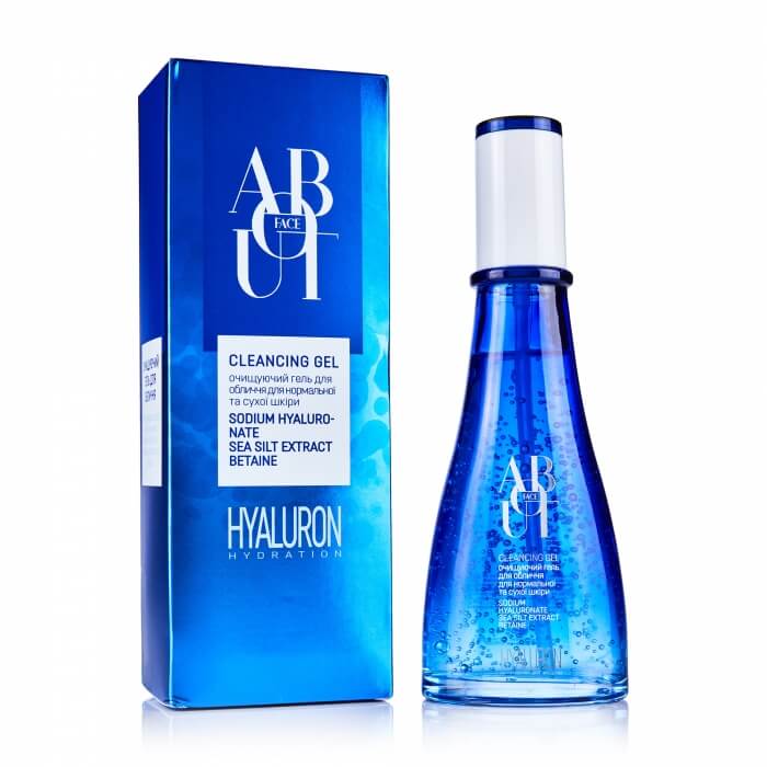 Очищувальний гель для обличчя ABOUT face Hyaluron Hydration, 120 мл