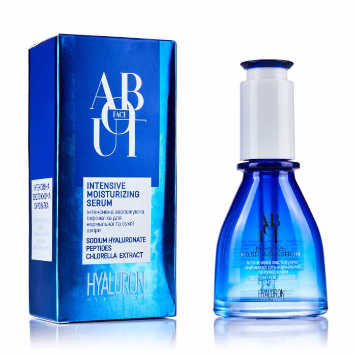 Інтенсивна зволожувальна сироватка ABOUT face Hyaluron Hydration, 30 мл
