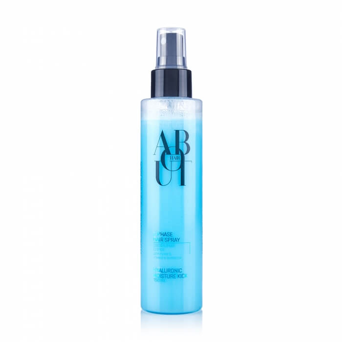 Двофазний спрей для волосся ABOUT hair Гіалуроновий удар, 150 мл
